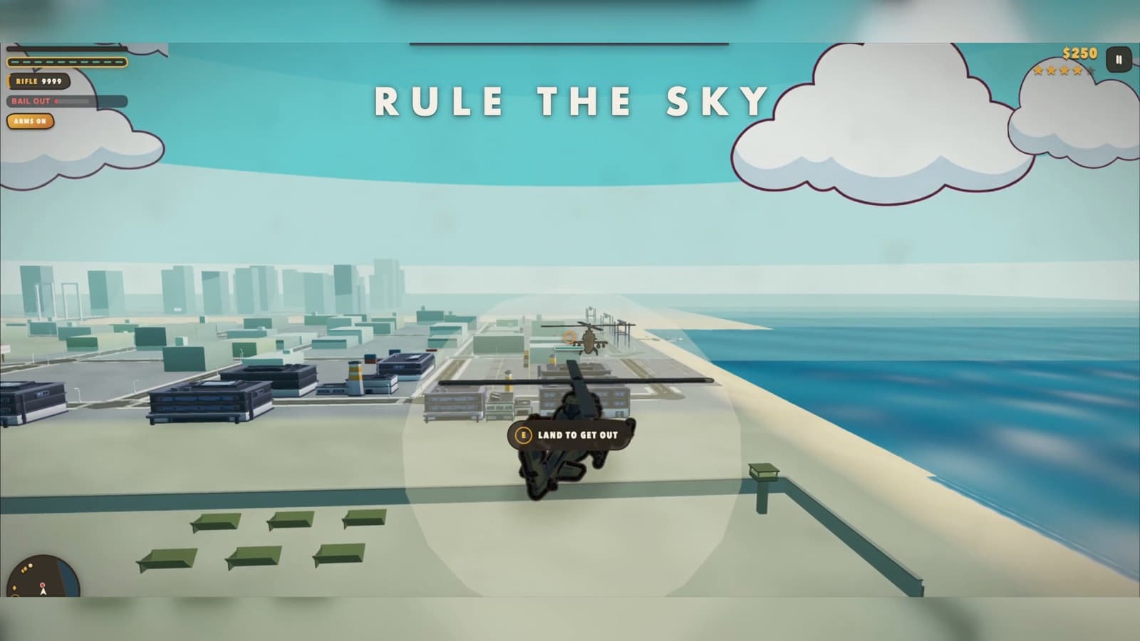 Costa Vista — helicopter duel over the docks