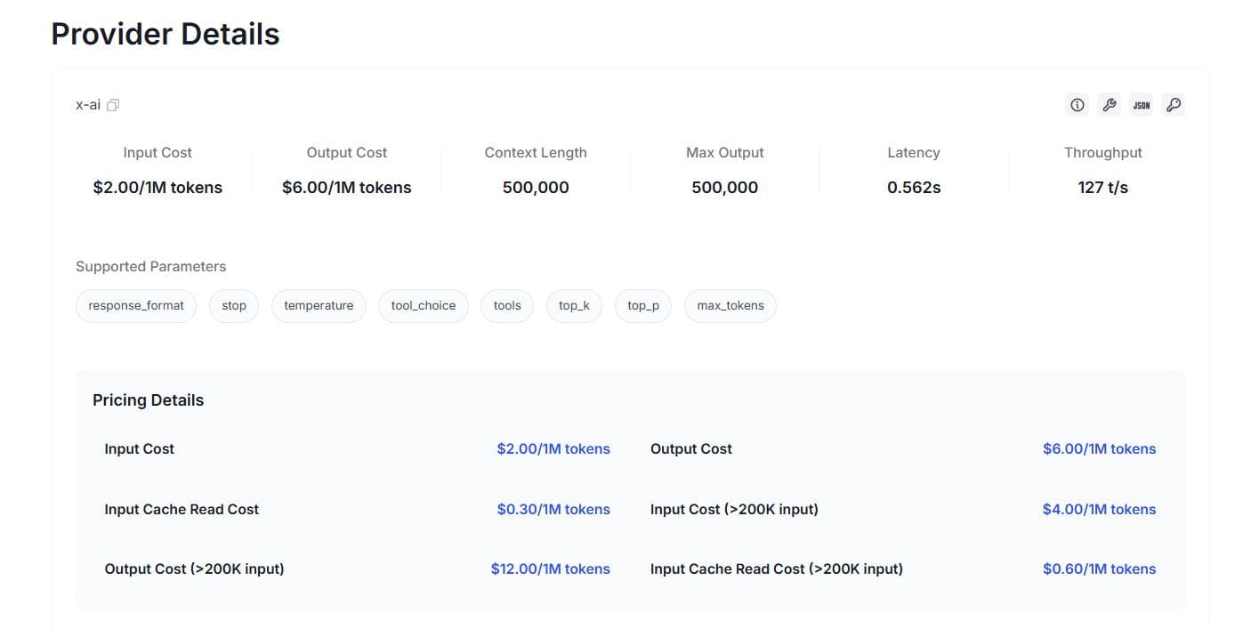 Provider details