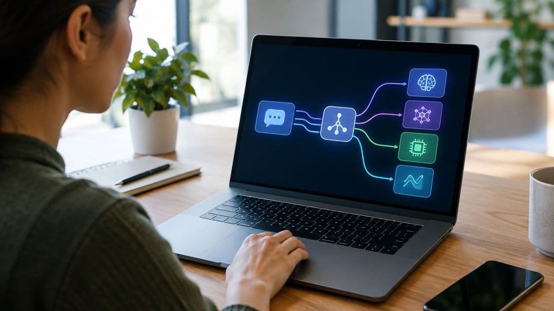 How does an LLM router choose which model to use?